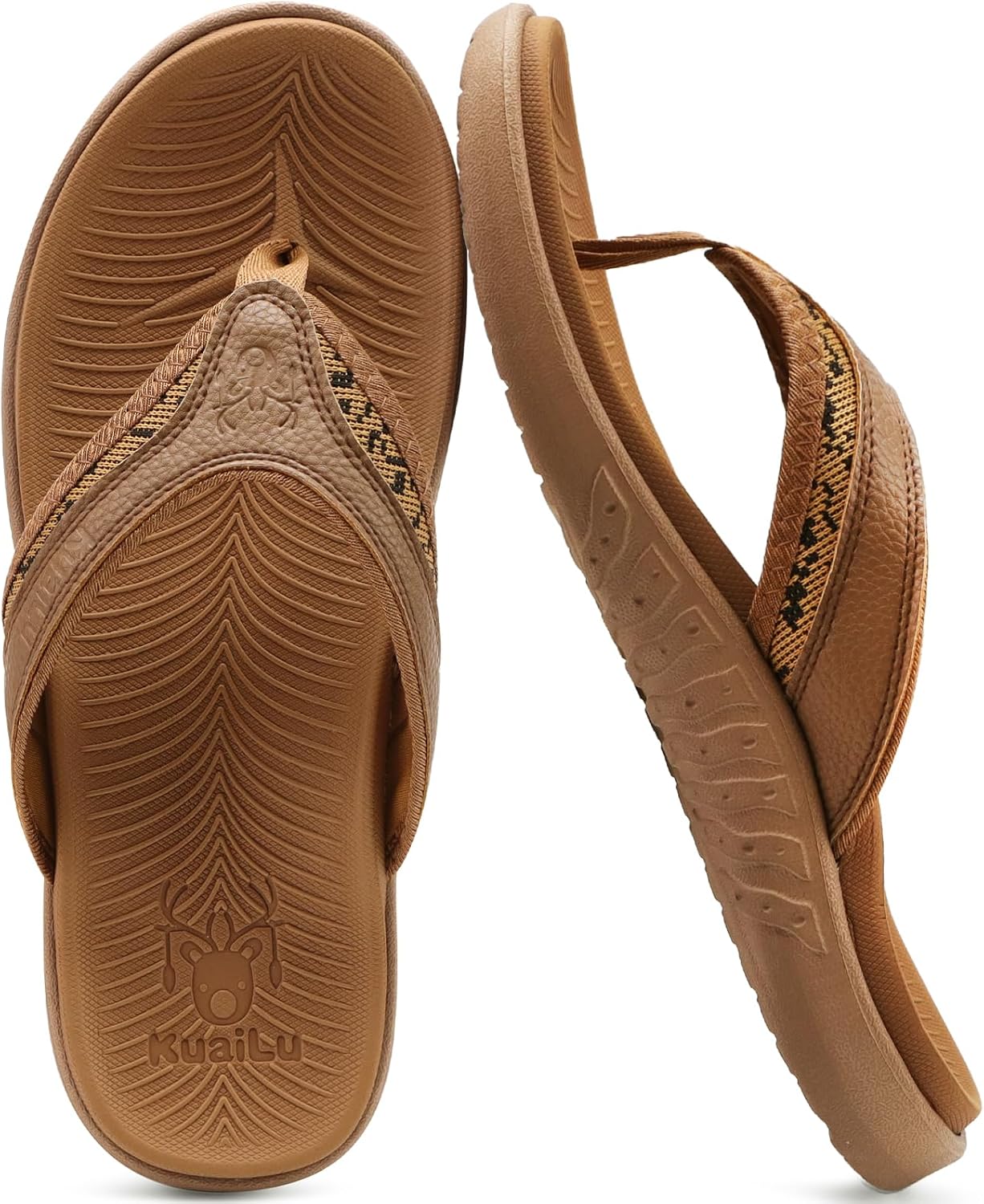 Thumbnail 2 de Men’s arch support flip flops size 6.5