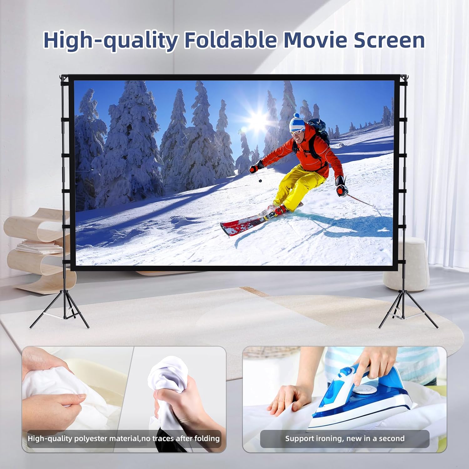 Detalle de Vamvo 120" Outdoor Projector Screen