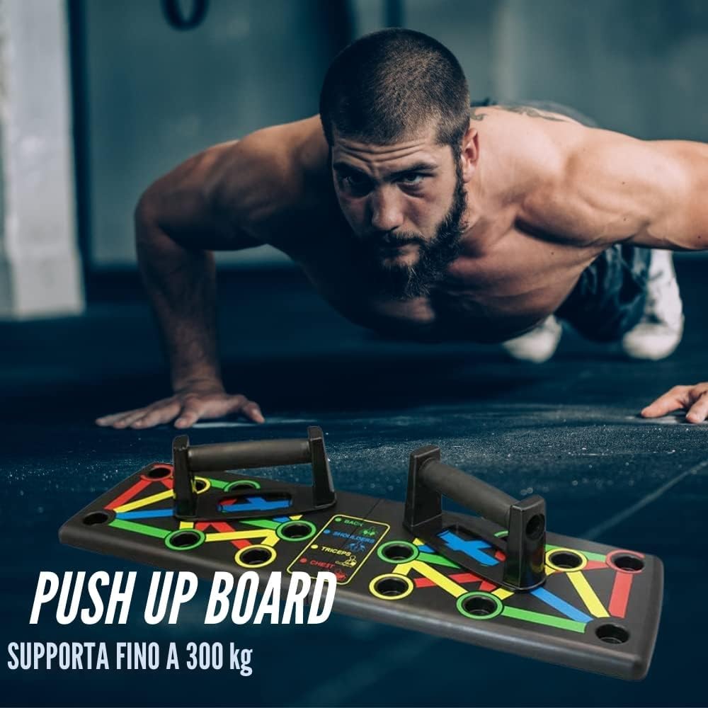 Detalle 2 de Barre Parallele per Flessioni con Maniglie Antiscivolo:-supporto stabile per allenamenti di forza