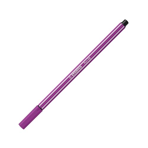 Detalle de STABILO Premium-Filzstift Pen 68 – Farbintensive, aquarellierbare Filzstifte (1 mm) mit Austrocknungsschutz