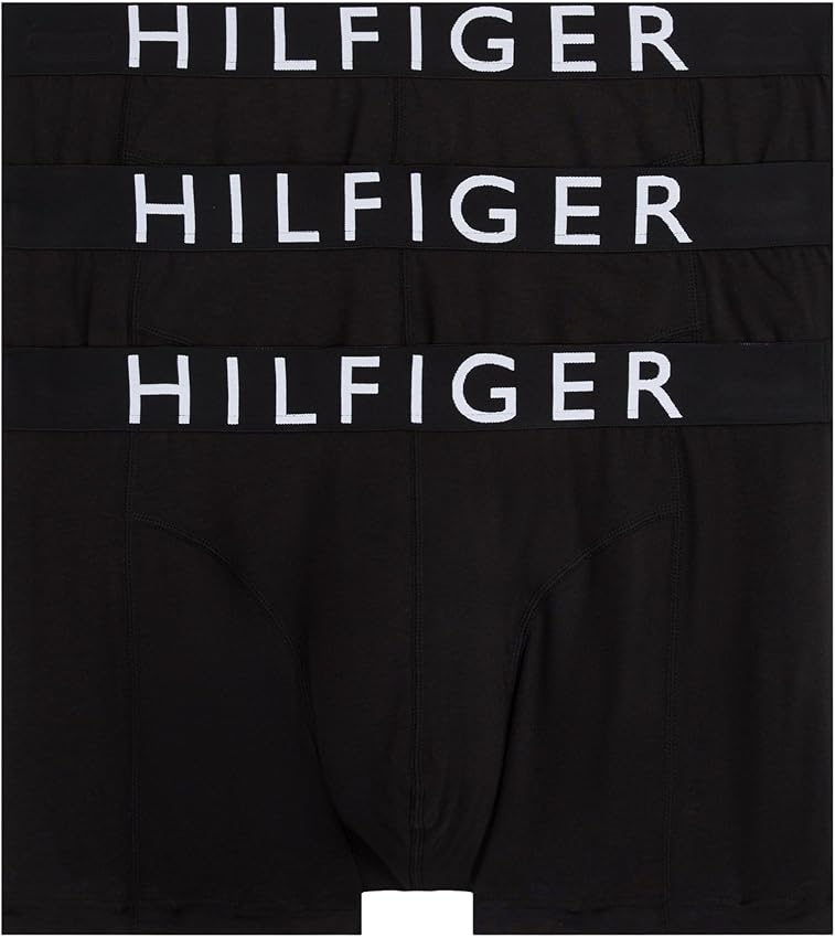 Tommy Hilfiger Calzoncillos Trunks Pack 3, S