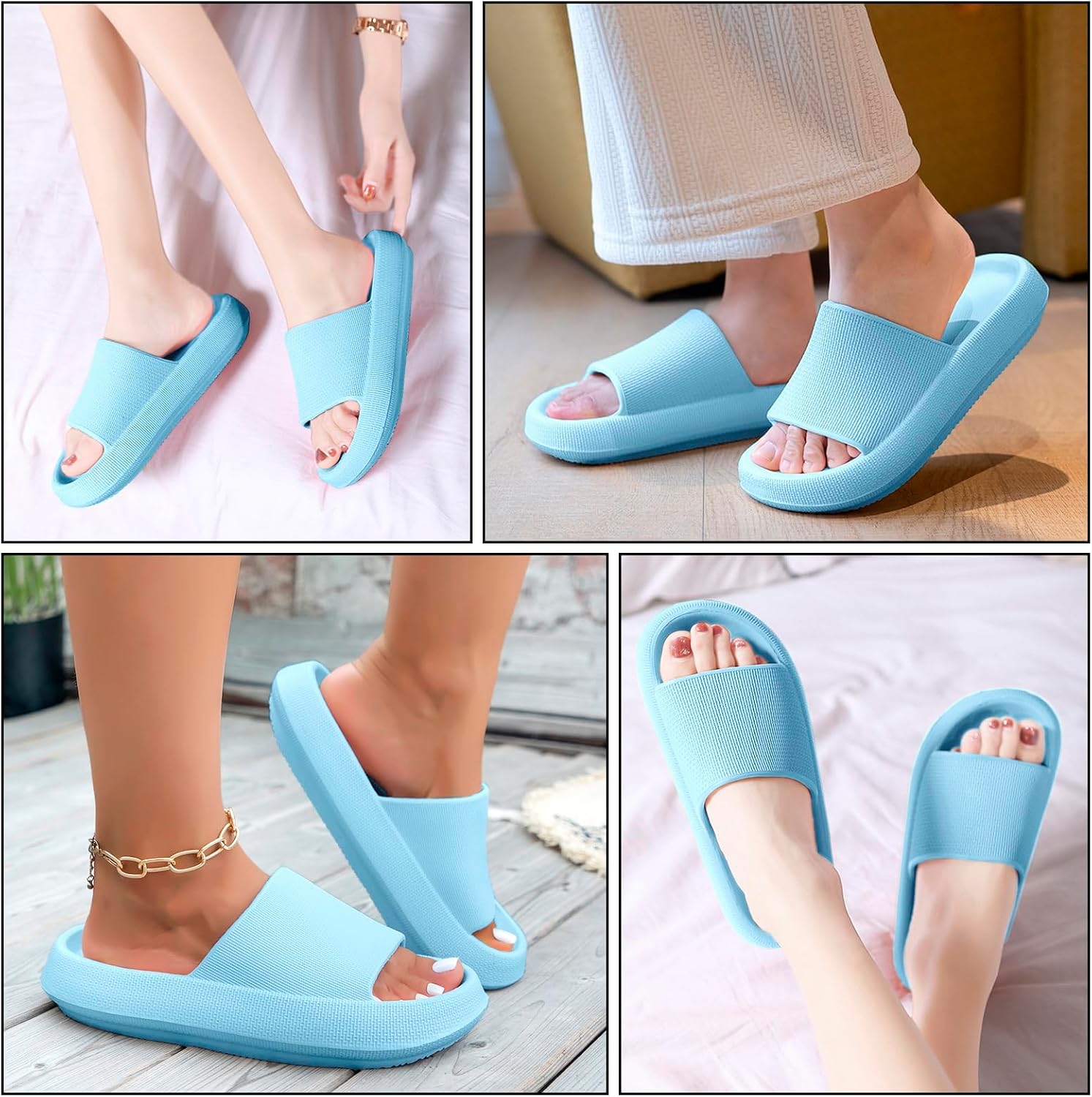 Detalle 2 de HEOAARG Claquettes Nuage 4 cm EVA