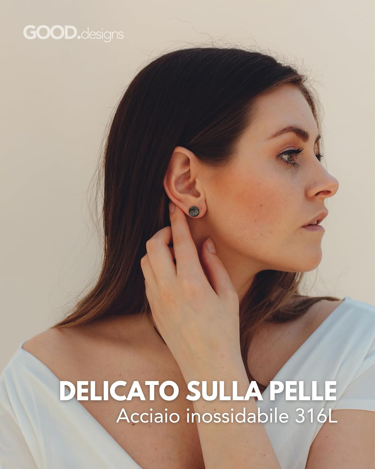 Thumbnail 1 de Orecchini tondi da donna cerchi minimal 💍