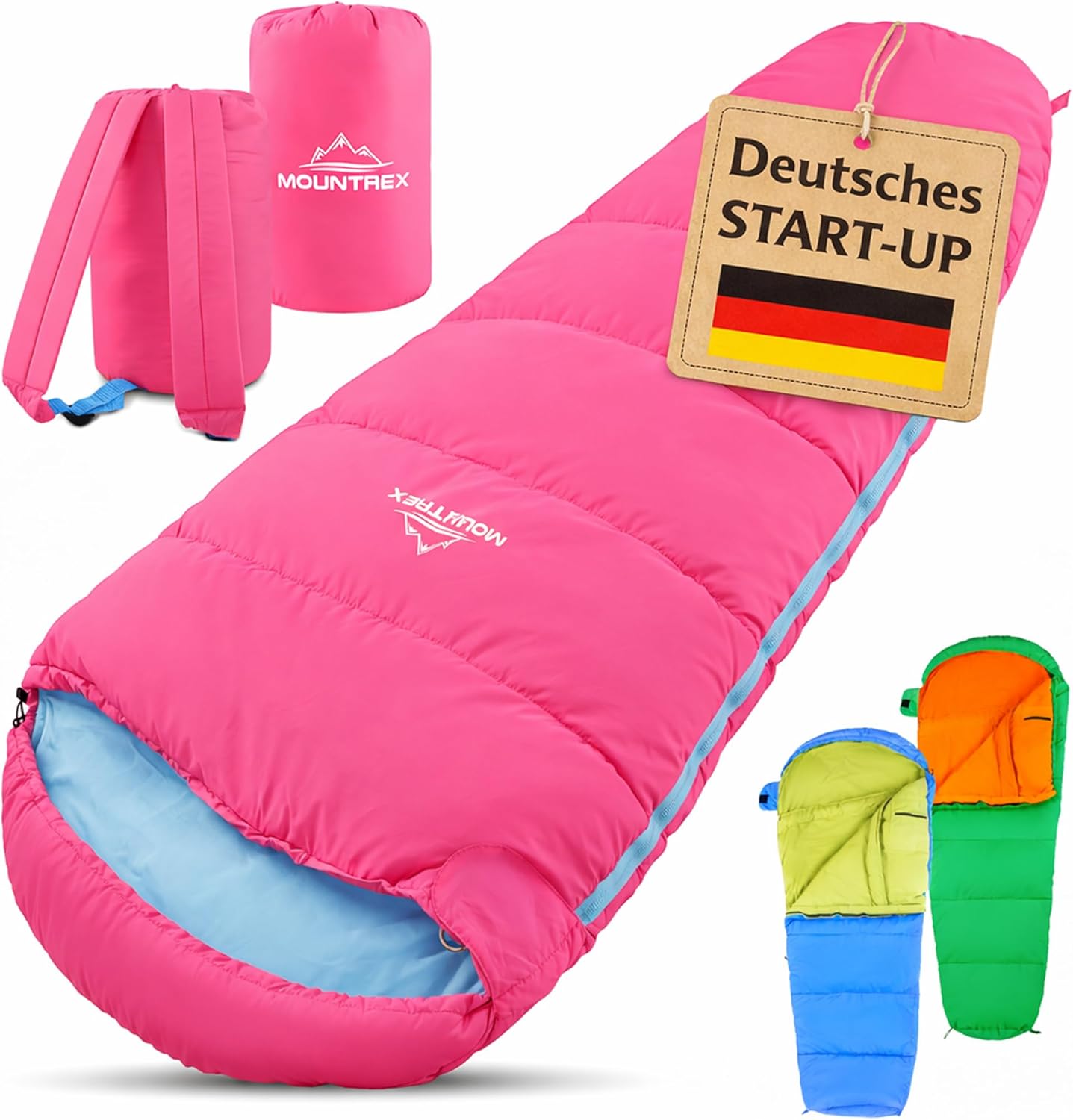Detalle de MOUNTREX Kinderschlafsack 5°C / 15°C