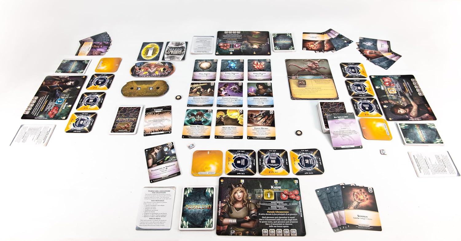 Detalle de Aeon's End - Seconda edizione: Gioco di Strategia Cooperativo di Costruzione del Mazzo (1-4 giocatori, 14+ anni) - Edizione Italiana