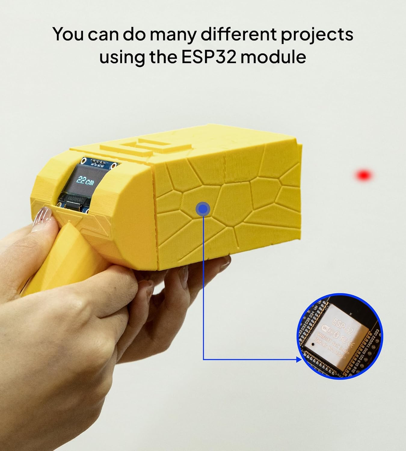 Thumbnail 4 de ELEGOO ESP32 Entwicklungsboard (USB-C) – Dual-Core Mikrocontroller für Arduino IDE, 2,4 GHz WiFi & Bluetooth, AP/STA-Modi (3 Stück)