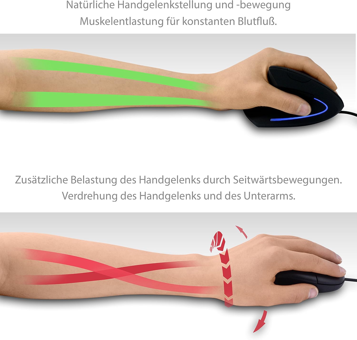 Thumbnail 5 de CSL Vertikalmaus Linkshänder kabelgebunden