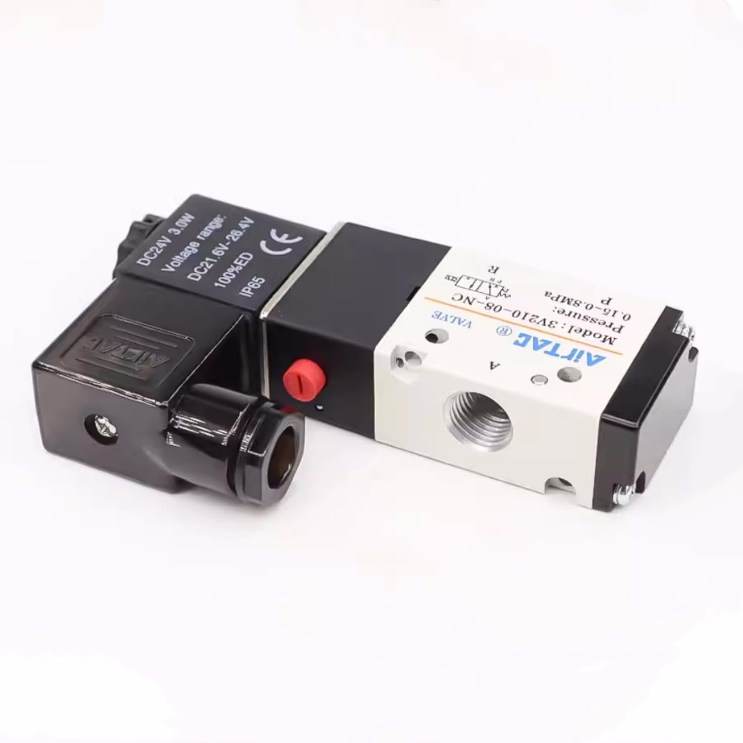 Detalle 2 de AirTAC pneumatic solenoid valve 3V210-08