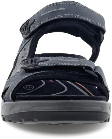 Detalle de ECCO Herren Offroad Yucatan – Langlebige Ledersandale mit individuell verstellbarer Passform