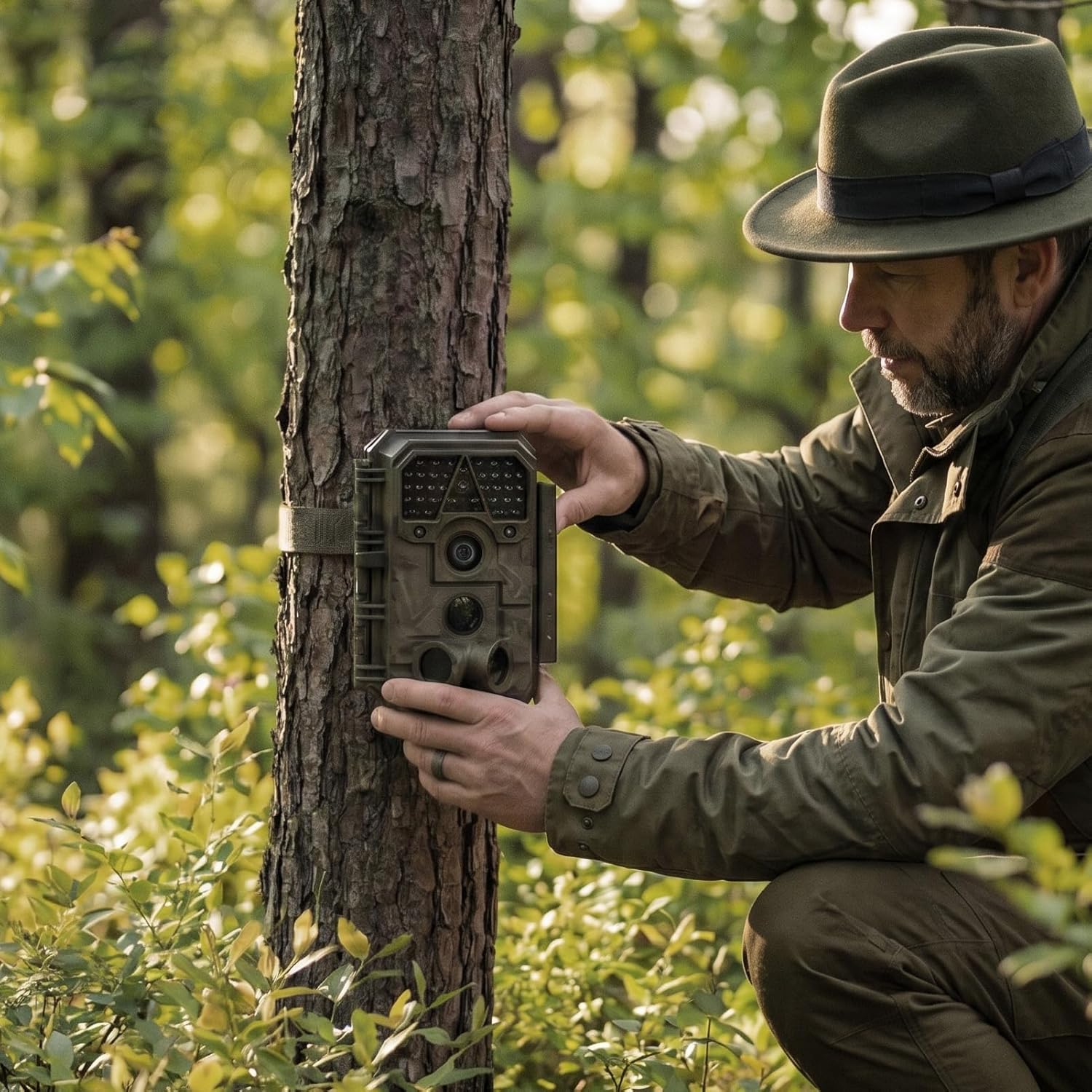 Detalle de Meidase P70 Non-Cellular, Non-WiFi Trail Camera (64MP 1296p, No-Glow 940nm)