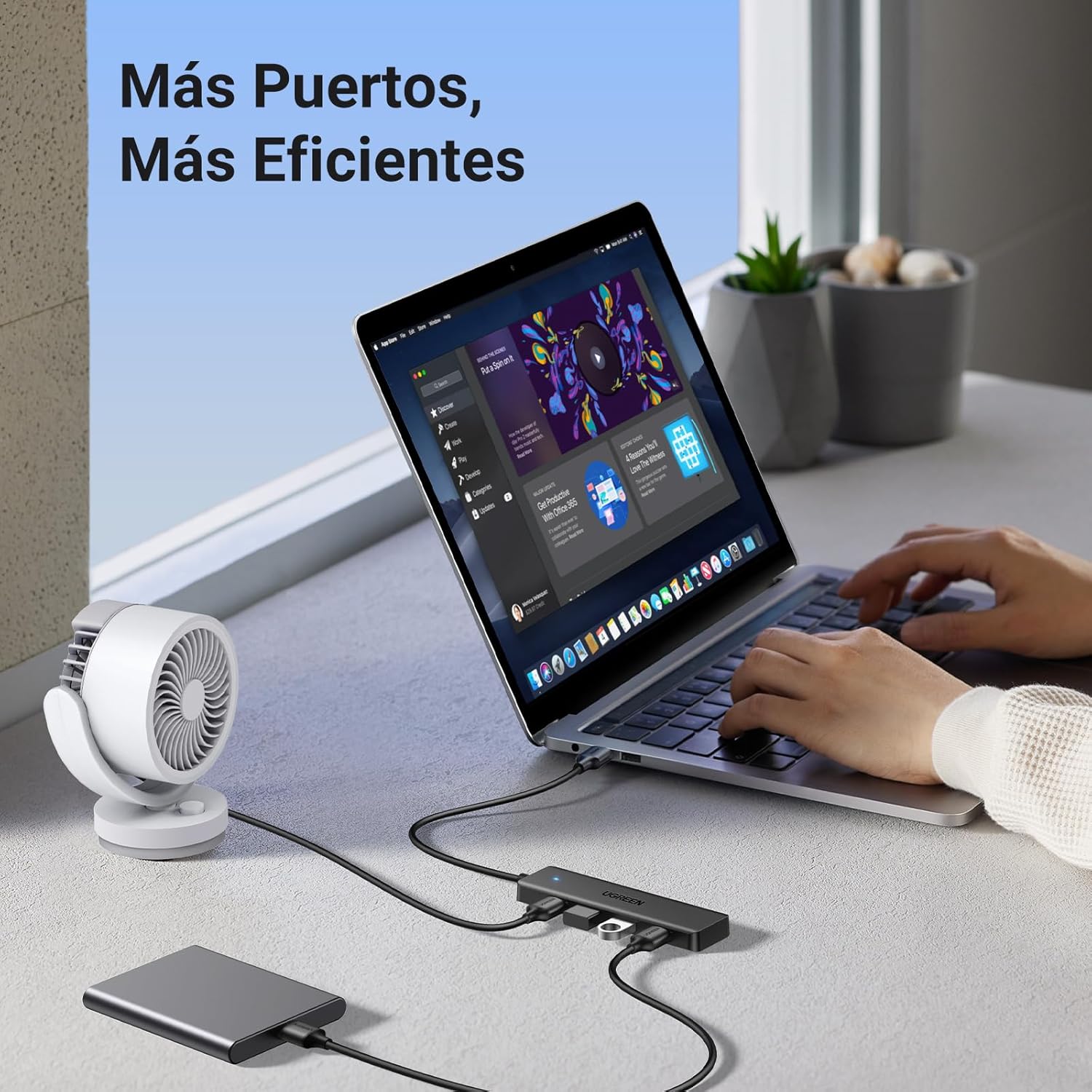 Thumbnail 6 de UGREEN Hub USB 3.0 4 puertos 5Gbps