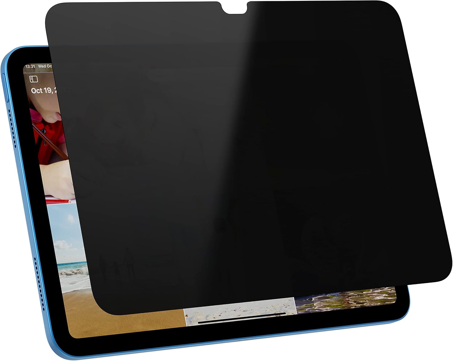 Detalle de Peslv pet-fk-ipad10th Privacy Screen Protector, Matte PET, Anti-Glare