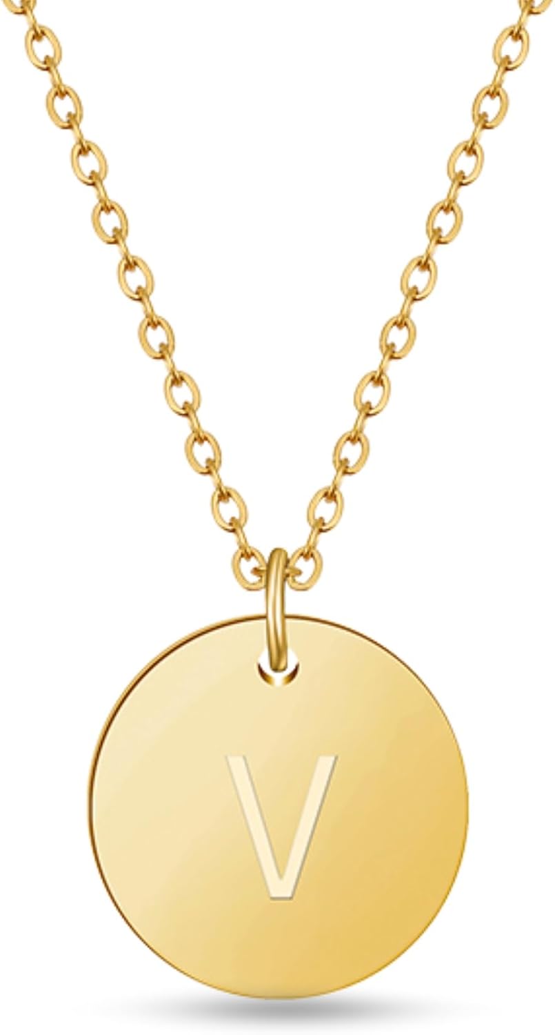 Detalle de GD GOOD.designs Est. 2015: Catenina da donna con iniziali in argento, regolabile 40 cm (+5 cm)