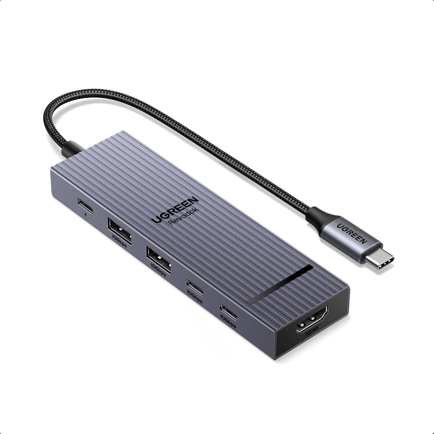 Detalle de UGREEN Revodok Pro 106 USB-C hub