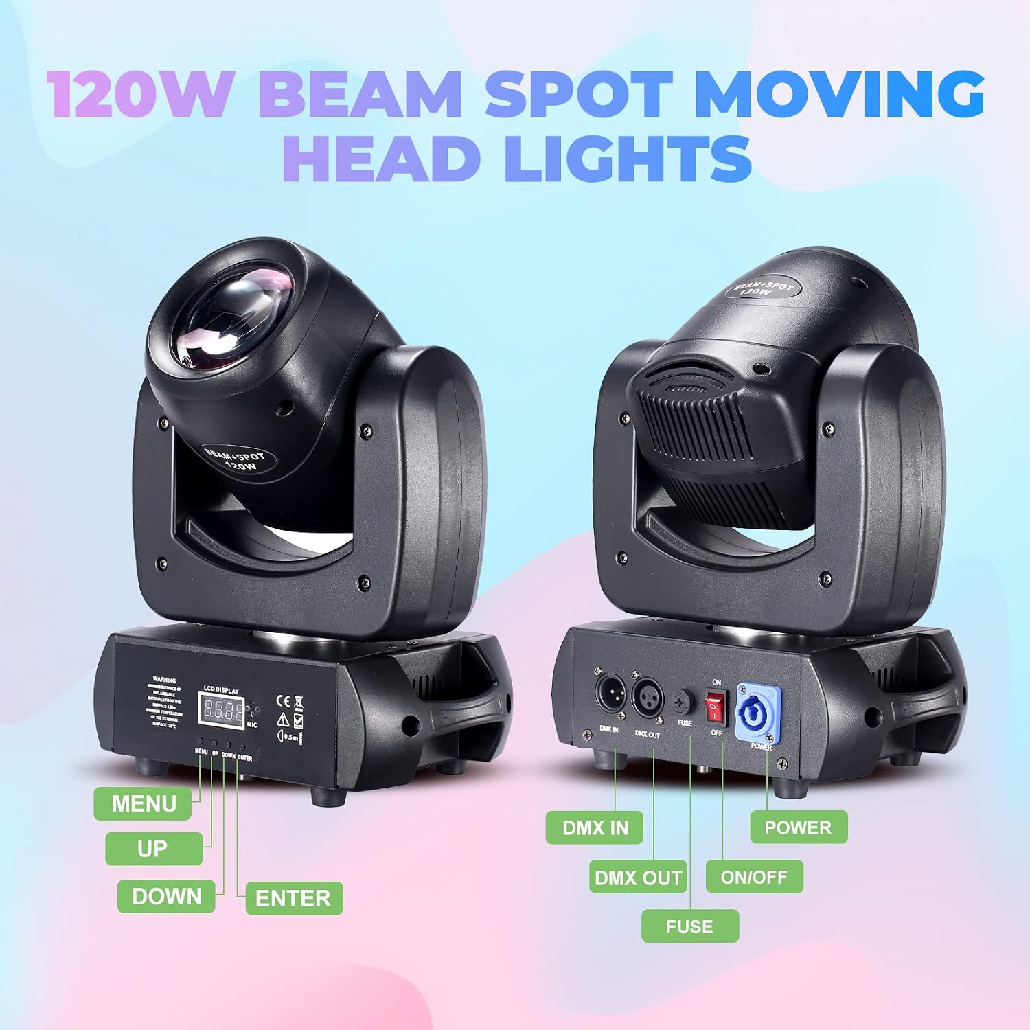 Thumbnail 2 de LED Moving Head Light 120W