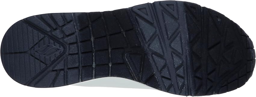 Thumbnail 3 de Skechers Uno Zapatillas Mujer, White Durabuck Navy Red