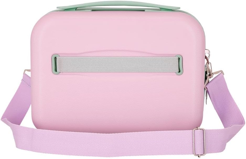 Thumbnail 2 de Trousse da viaggio adattabile Joumma Disney “Traveling with Stitch” in ABS rosa, 29x21x15 cm