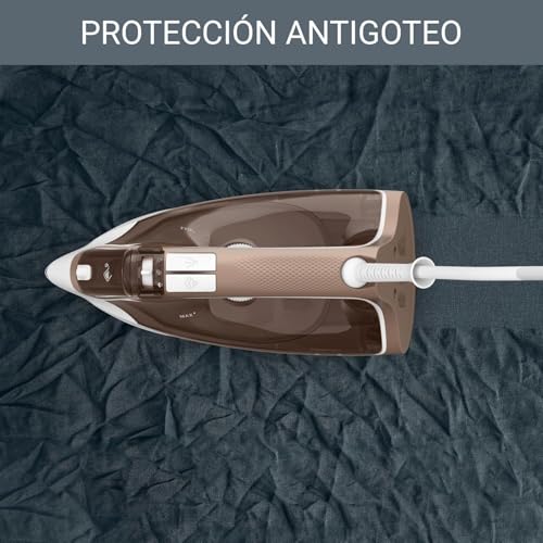 Detalle de Rowenta Effective + DX1635: Plancha de vapor de 2400 W con Autosteam y suela Microsteam 300