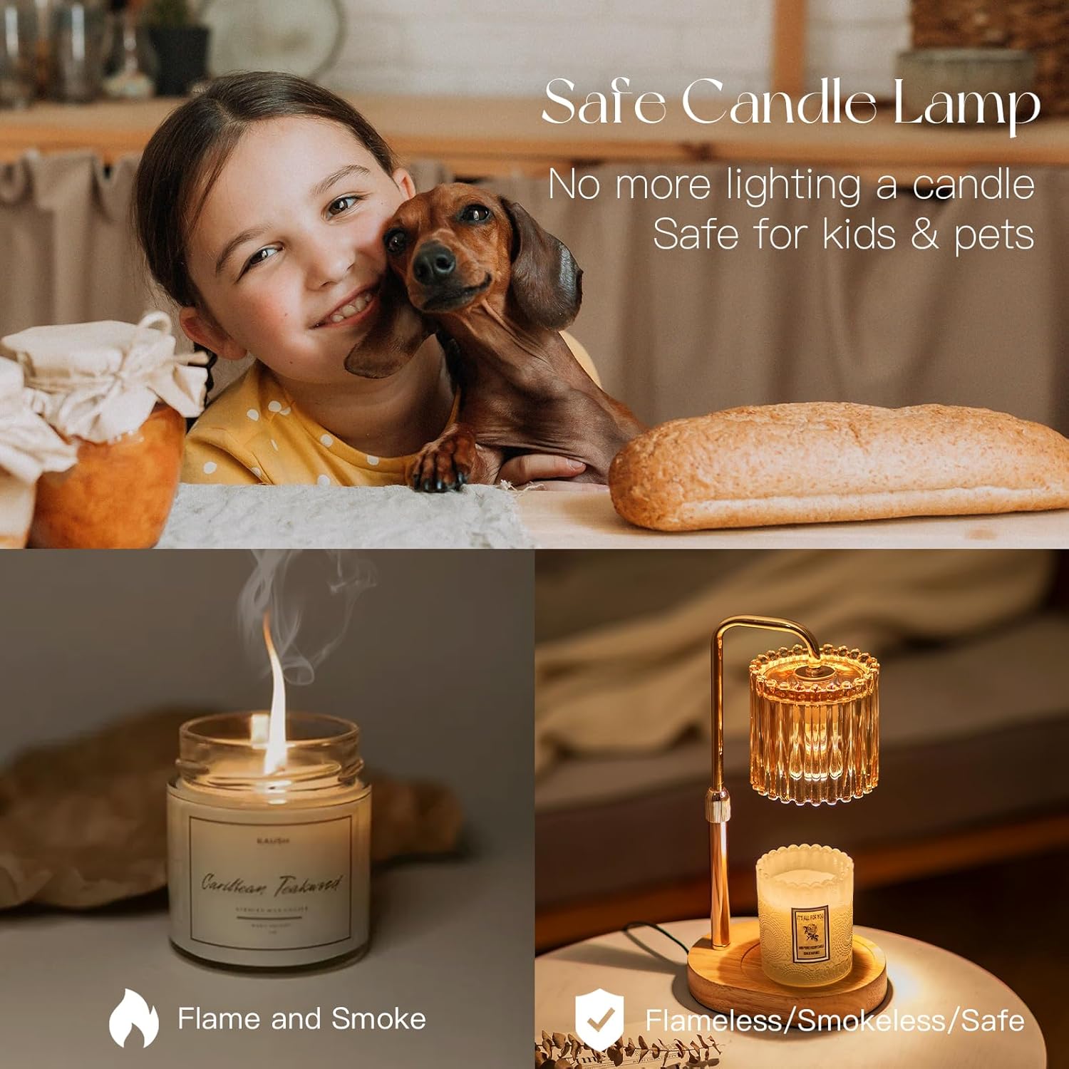 Detalle de Candeldo candle warmer lamp with timer