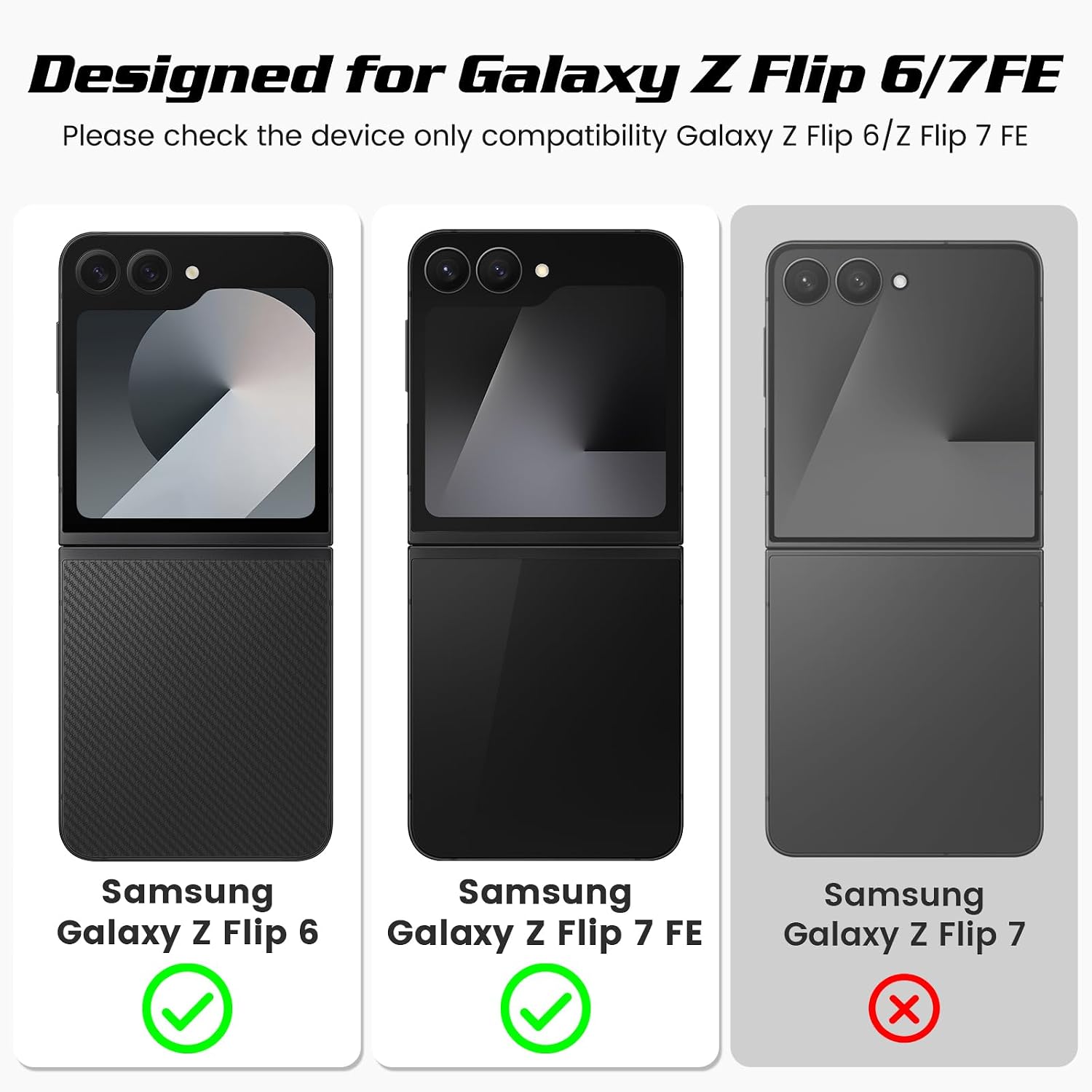 Detalle 2 de Doeshine Galaxy Z Flip 7 FE case