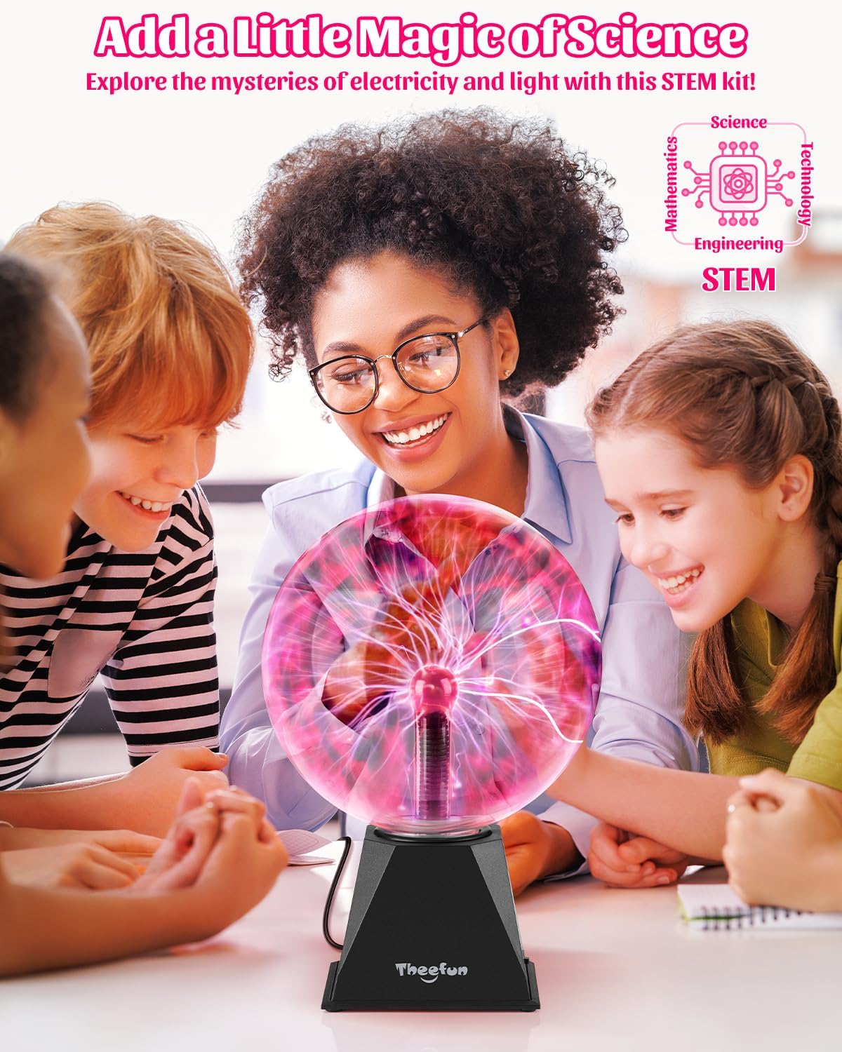 Thumbnail 3 de Theefun plasma ball, 8-inch