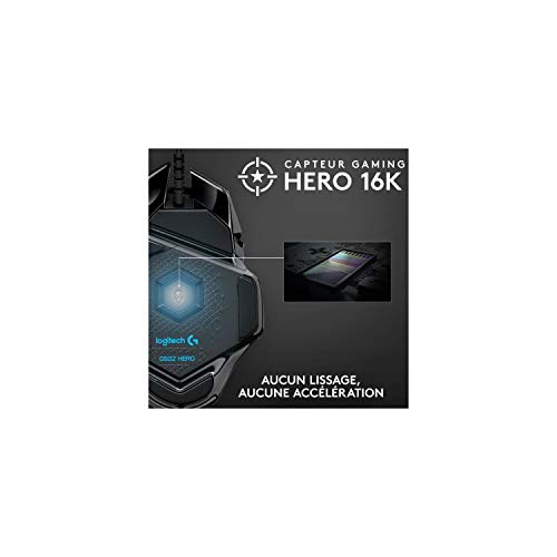 Detalle de Logitech G G502 HERO High-Performance Gaming-Maus