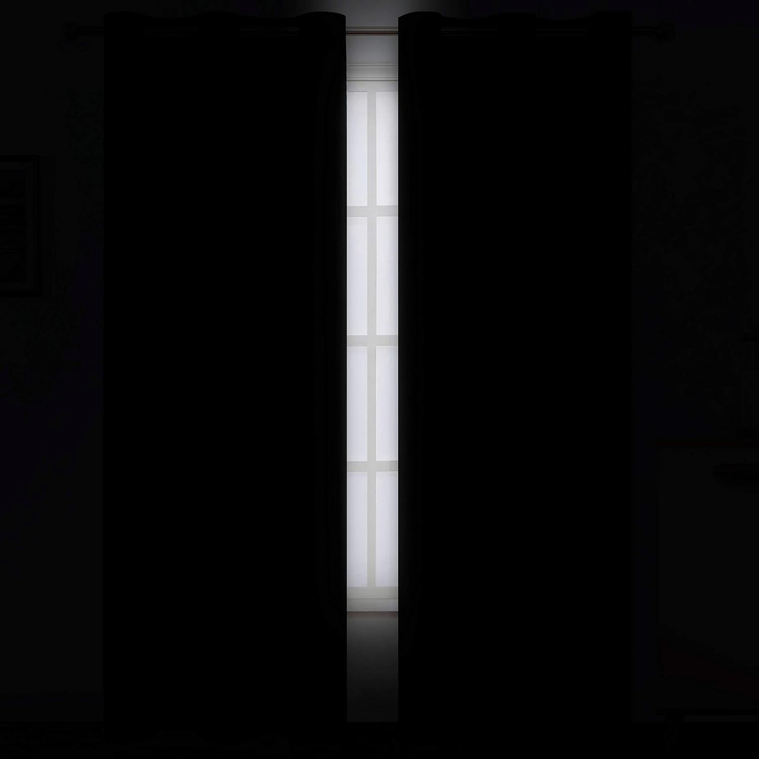 Detalle de LEMOMO Blackout Curtains, 42 x 84 Inch