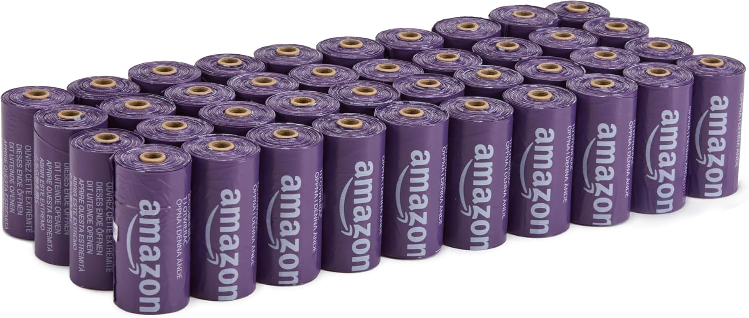 Thumbnail 6 de Amazon Basics Sacchetti igienici per cani con dispenser e clip per guinzaglio, 600 pezzi (40 confezioni da 15 sacchetti)
