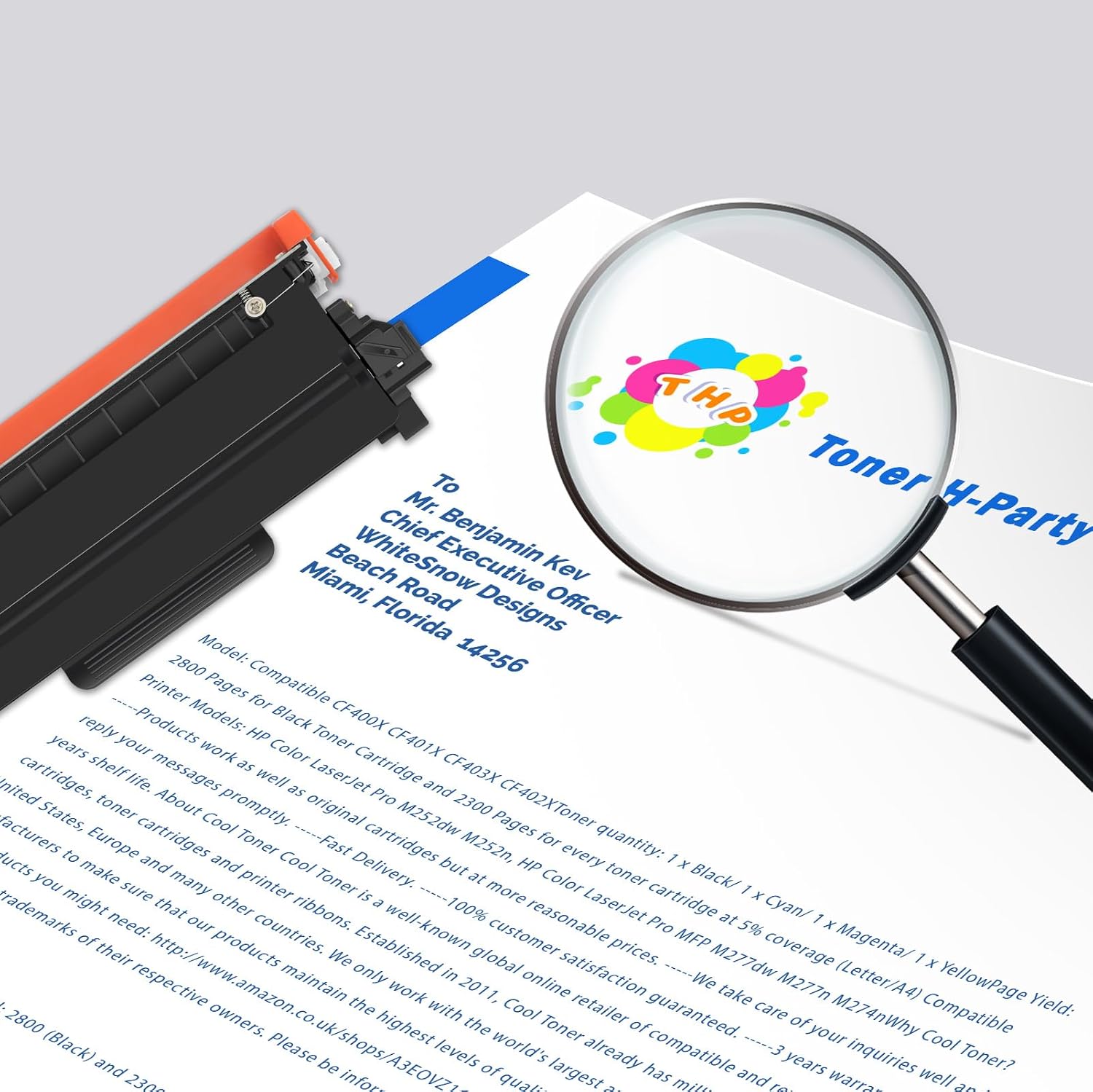 Thumbnail 5 de Toner H-Party TN760/TN730 Compatible Black Toner Cartridges, 2-Pack