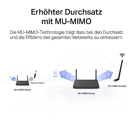 Detalle de TP-Link Archer T3U Plus – AC1300 High Gain USB WLAN-Stick mit MU-MIMO