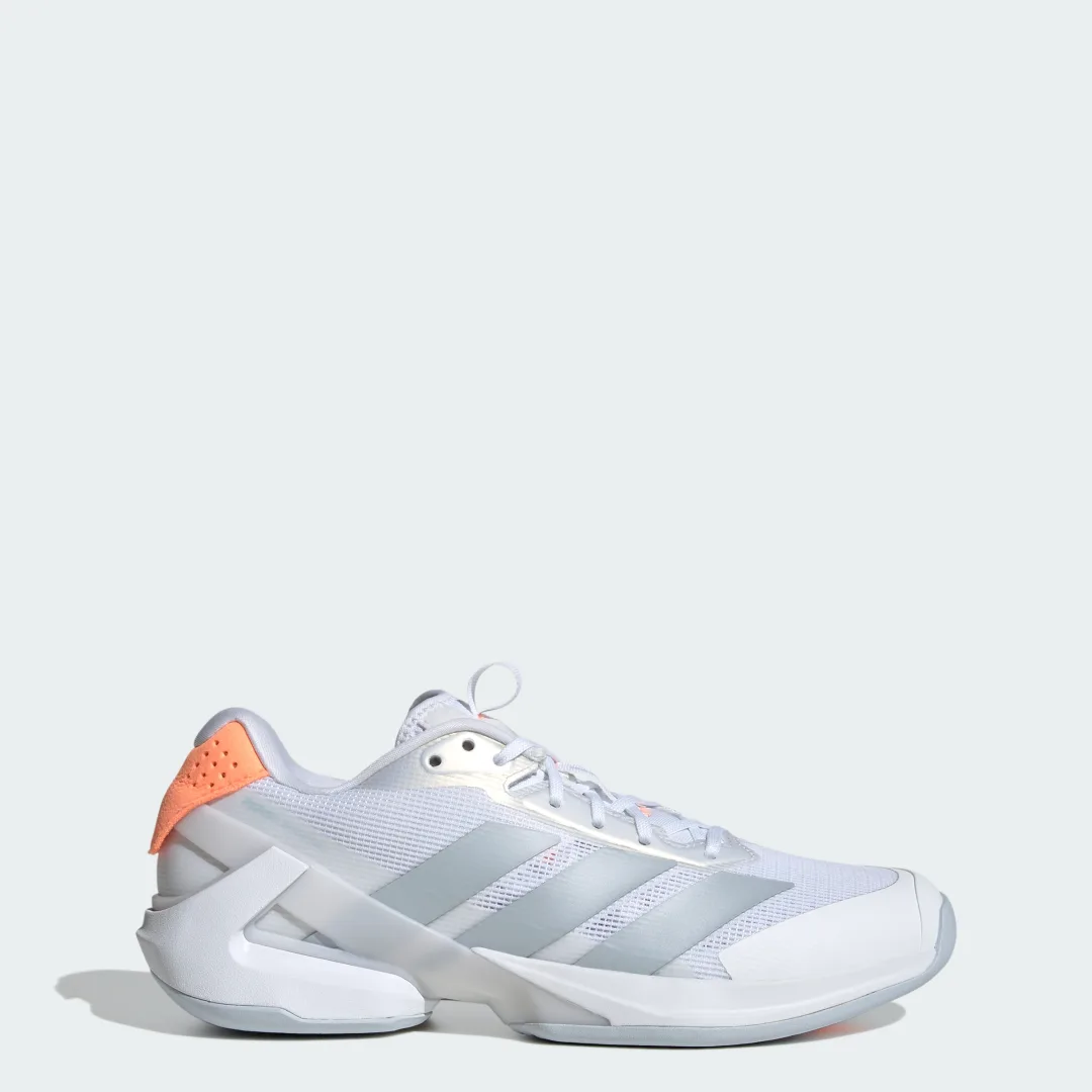 Detalle de Adizero Ubersonic 5 Tennis de Adidas — Zapatilla blanca ligera para tenis