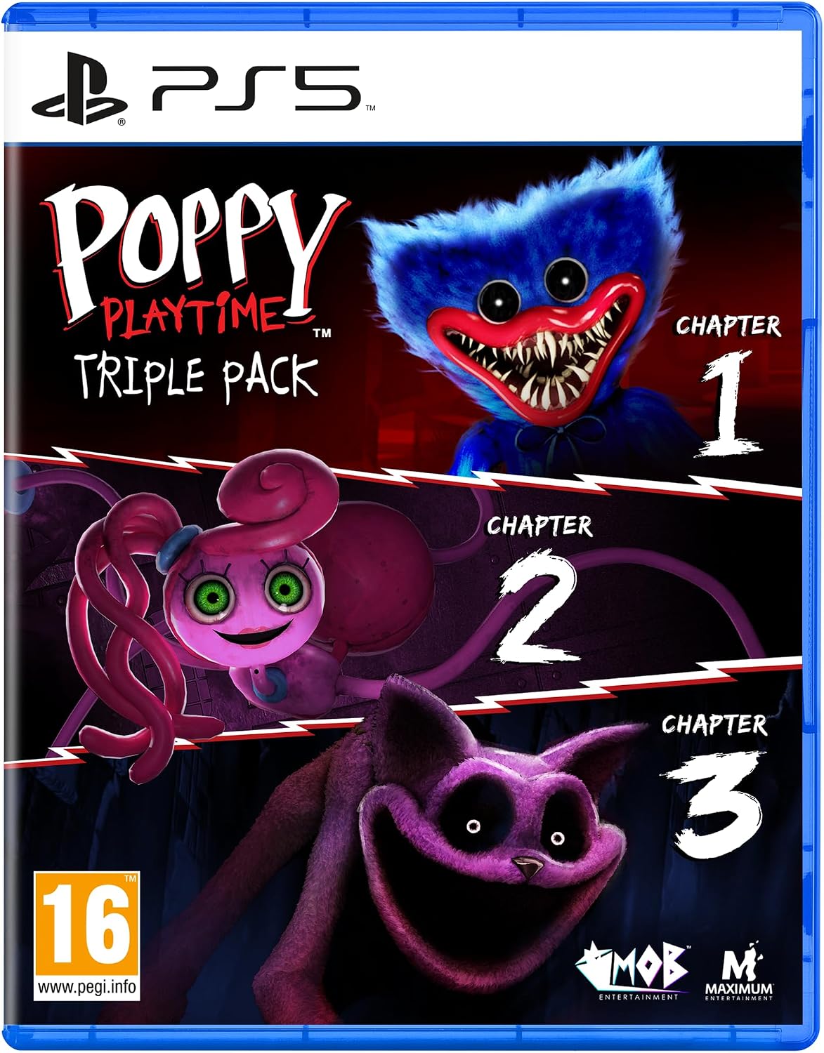 Detalle de Poppy Playtime Triple Pack PlayStation 5 di Maximum Entertainment