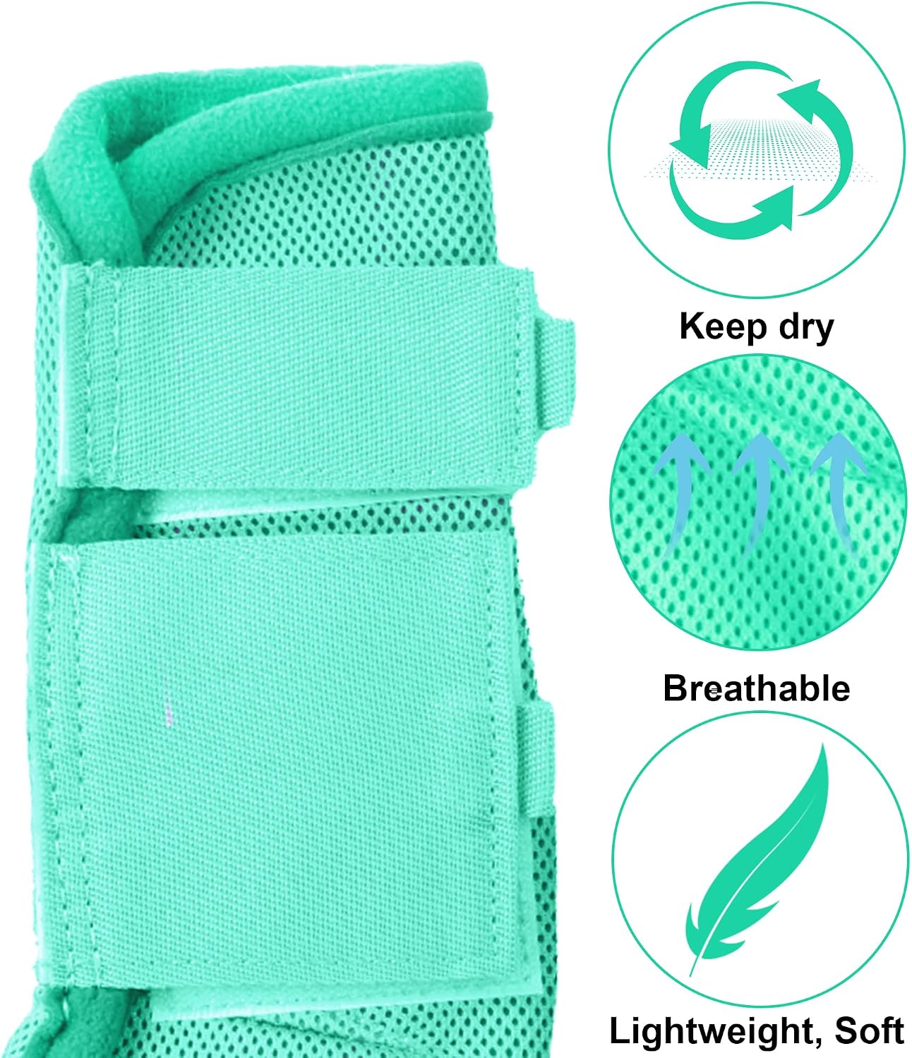 Thumbnail 1 de Gallopoff Horse Fly Boots Set of 4 – Breathable Mesh Leg Guards for Fly Protection