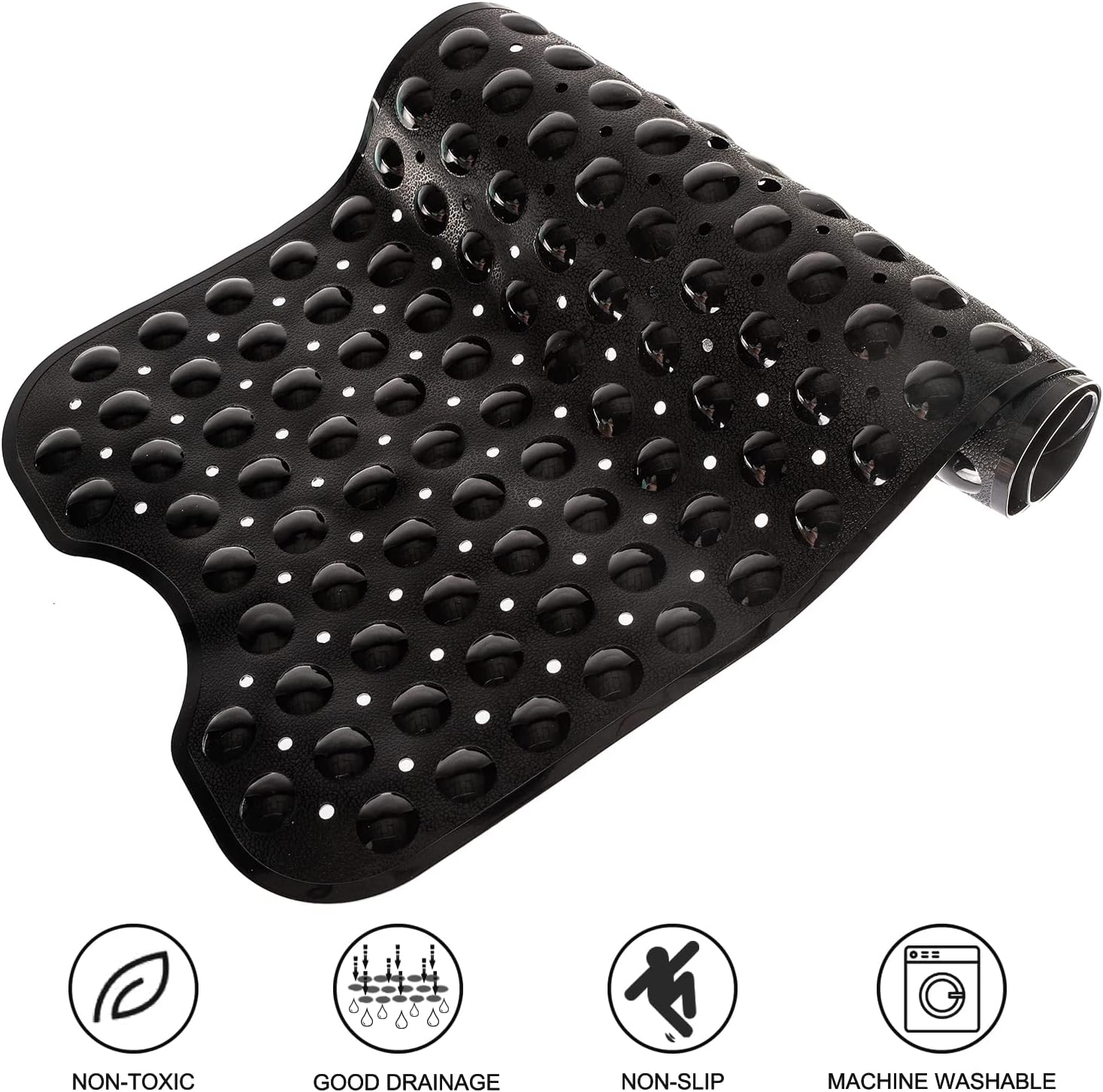 Detalle de TEESHLY Bath Mat, 39 x 16 Inch