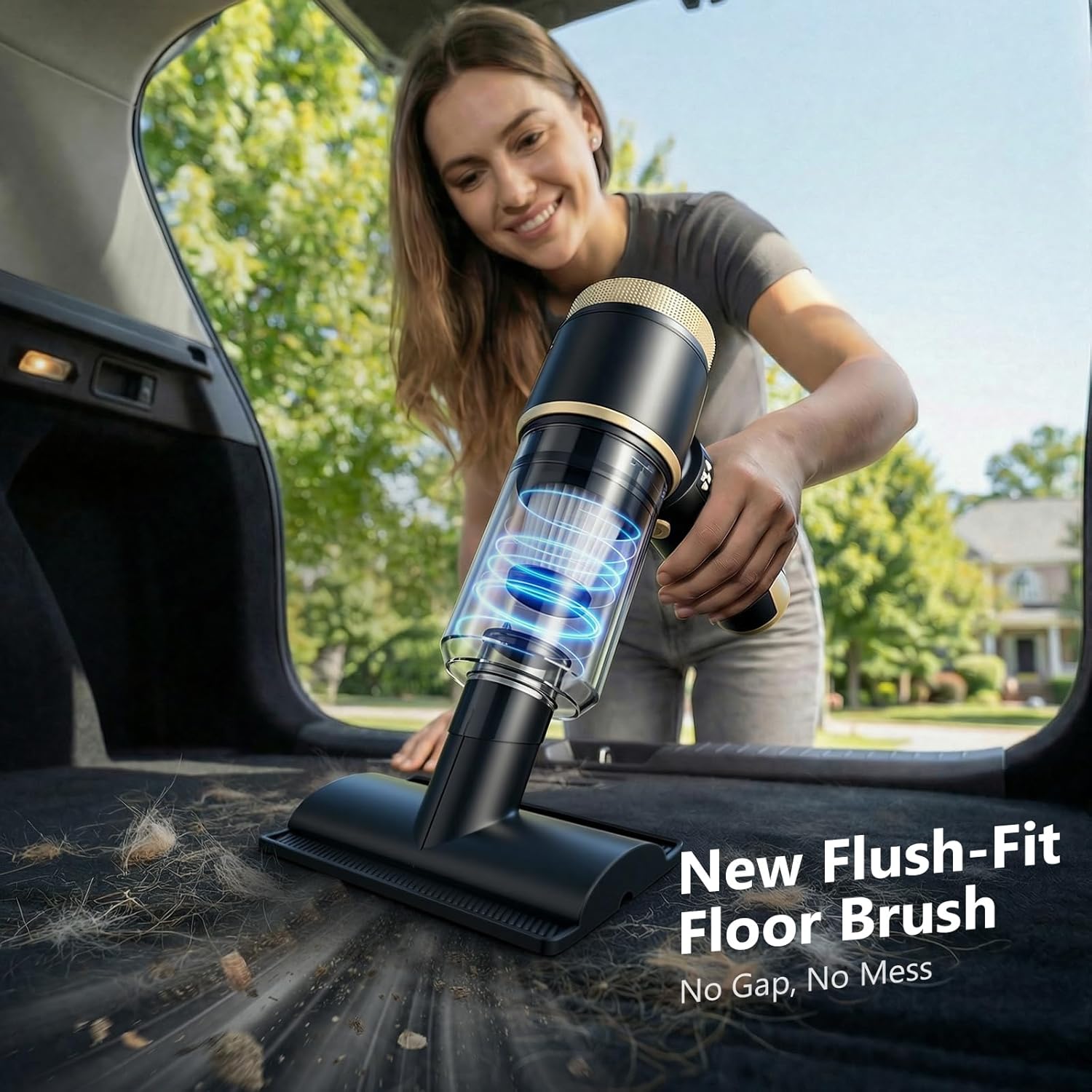 Thumbnail 6 de MZGO 4-in-1 Handheld Vacuum Cleaner — 22000Pa, Cordless, 6000mAh, 4-in-1 versatility