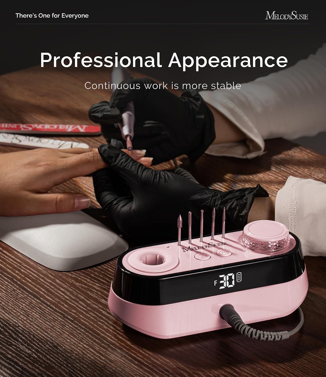 Detalle 1 de MelodySusie Rechargeable Nail Drill SC320A