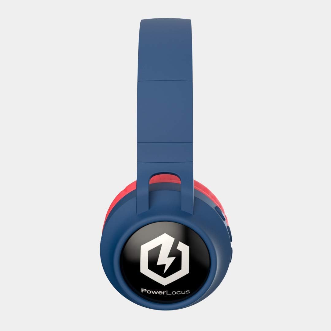 Thumbnail 5 de PowerLocus Casque Enfant Bluetooth — Audio sans Fil, volume limité à 85 dB, LED et micro intégré