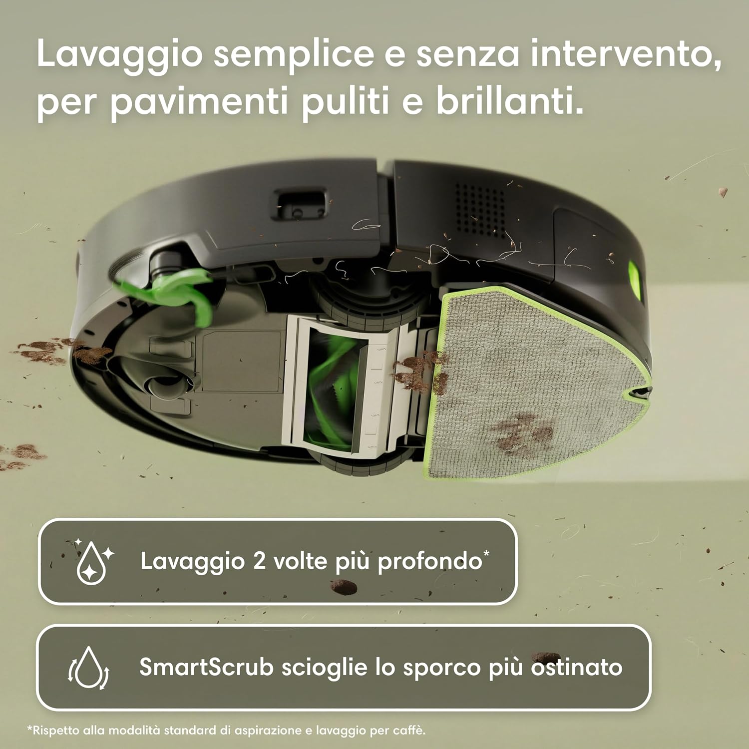 Thumbnail 5 de iRobot Roomba 115 Combo: Robot aspirapolvere lavapavimenti 2 in 1 con AutoEmpty™ Dock
