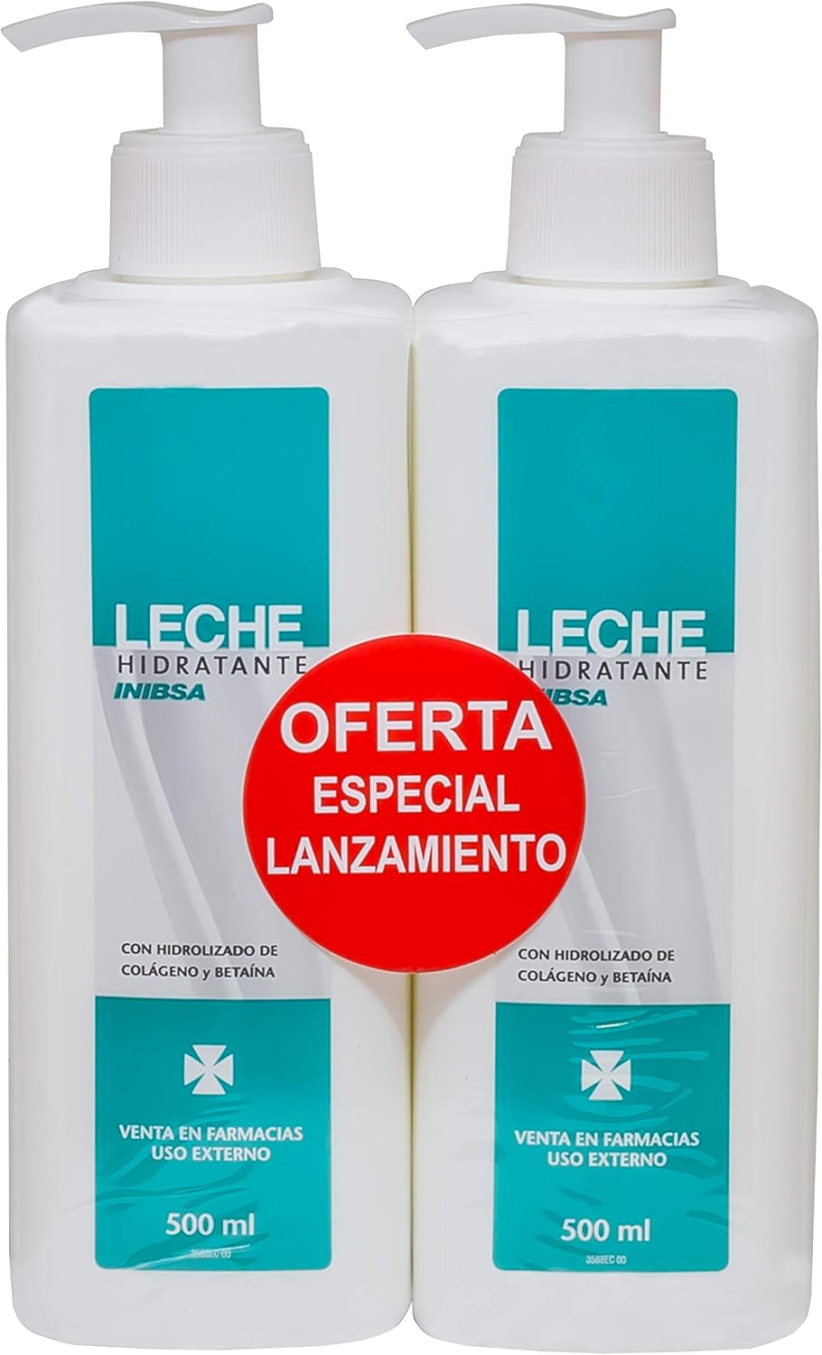 Thumbnail 2 de INIBSA Gel de baño dermatológico (pack 2 x 1 L) para cuidado de piel y cabello