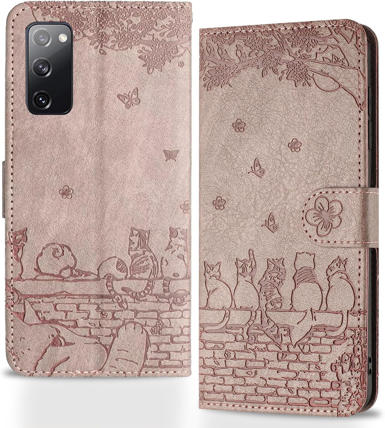 Detalle de Butnyeoe Galaxy S20 FE 5G Hülle Rosa-Violett