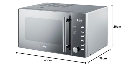 Thumbnail 7 de VYTRONIX VY-C900M 900W Digital Microwave Oven – 25 Litre, Freestanding, Silver
