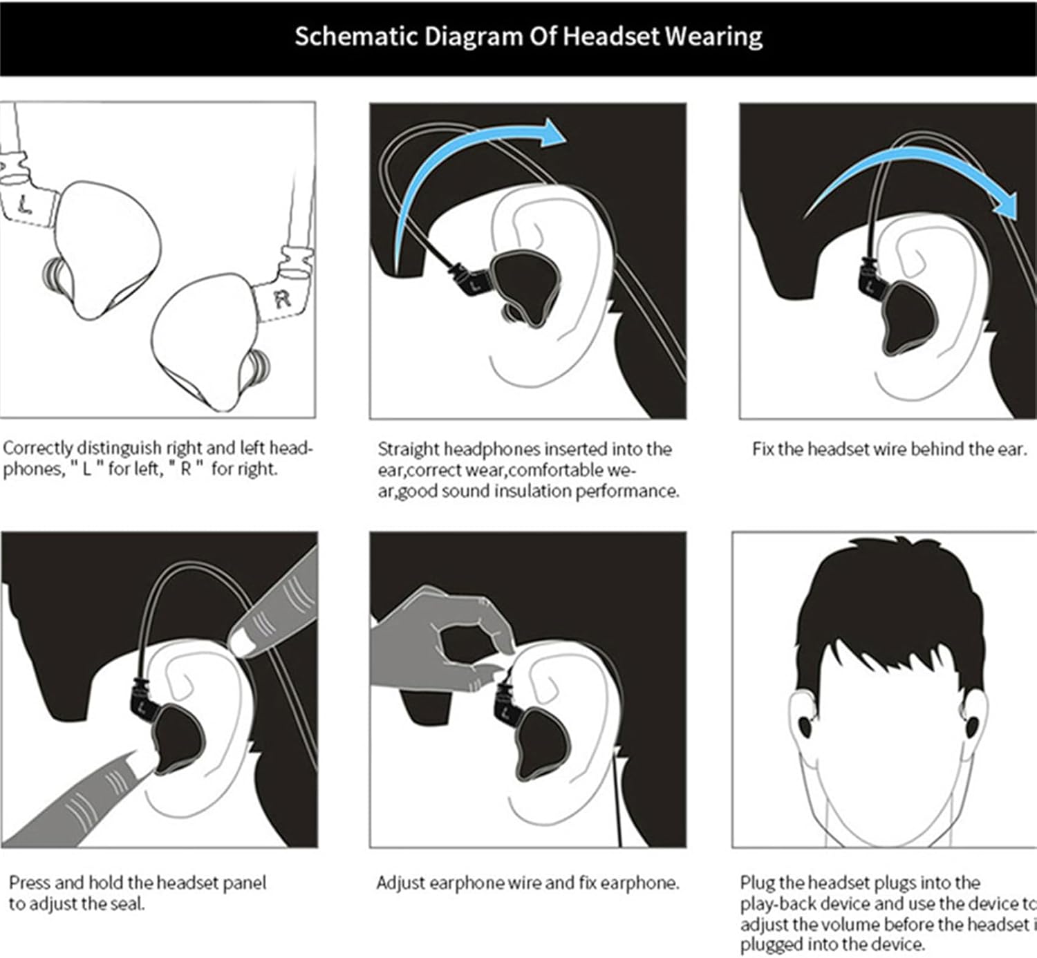 Thumbnail 6 de Yinyoo KZ ZSN PRO In-Ear Headphones: Hybrid 1DD + 1BA, Detachable Cable, 3.5mm – Blue (No Mic)