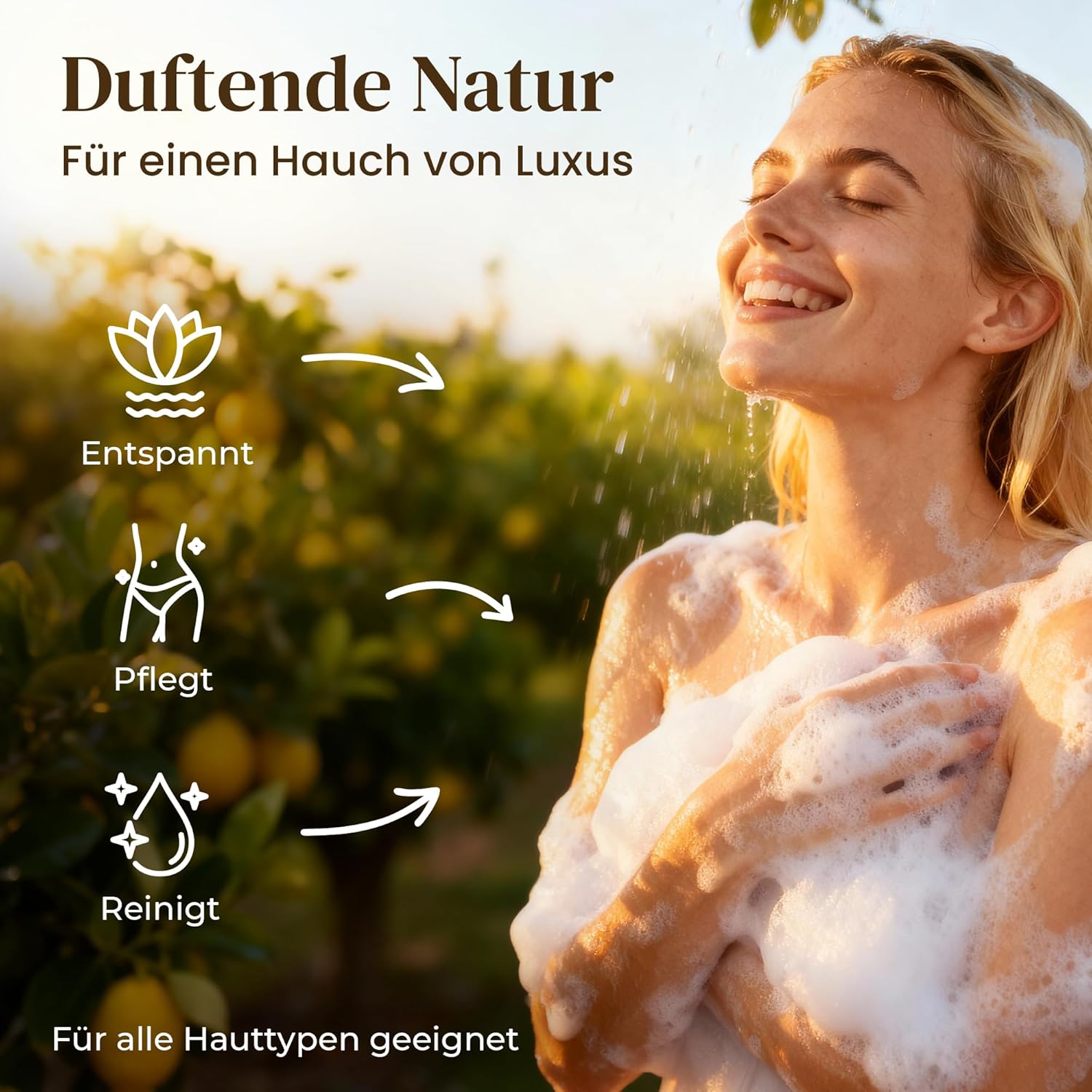 Detalle de Dungl Schmied Zitronen-Minze Seife – Handgemacht, 100g, vegan & palmölfrei