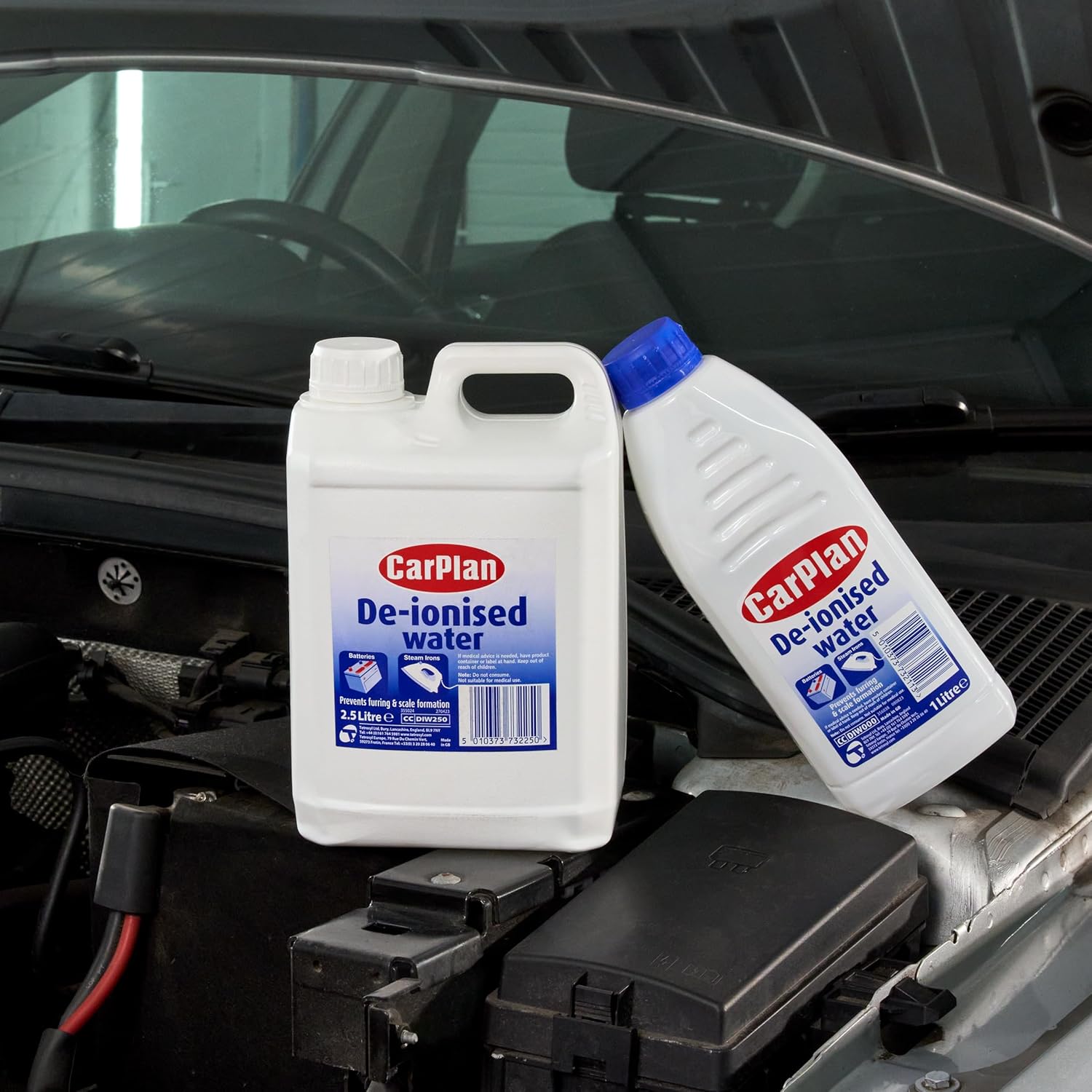 Detalle de Carplan Eau déionisée pour batteries et fers à vapeur, 2,5 L