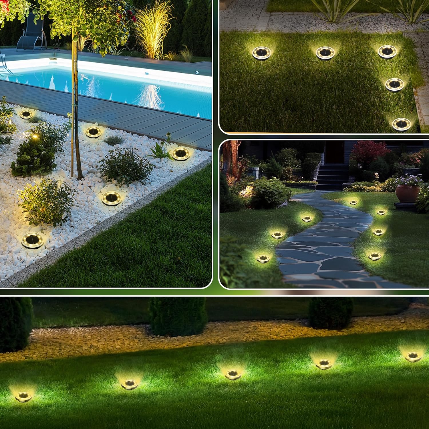 Thumbnail 6 de FLOWood Solar Bodenleuchten Set mit 10 LEDs