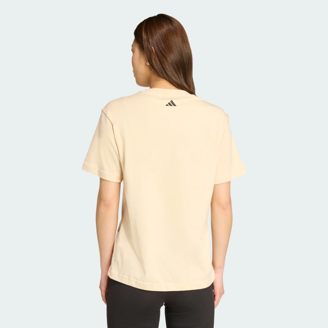 Thumbnail 1 de Camiseta estampada adidas X FARM (beige)