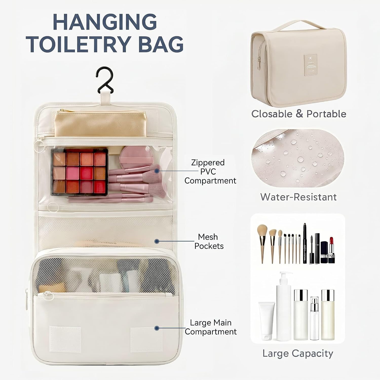 Thumbnail 2 de MURISE Packing Cubes 8 pièces (6 tailles incluses) — organisateur de valise pour voyages et vacances