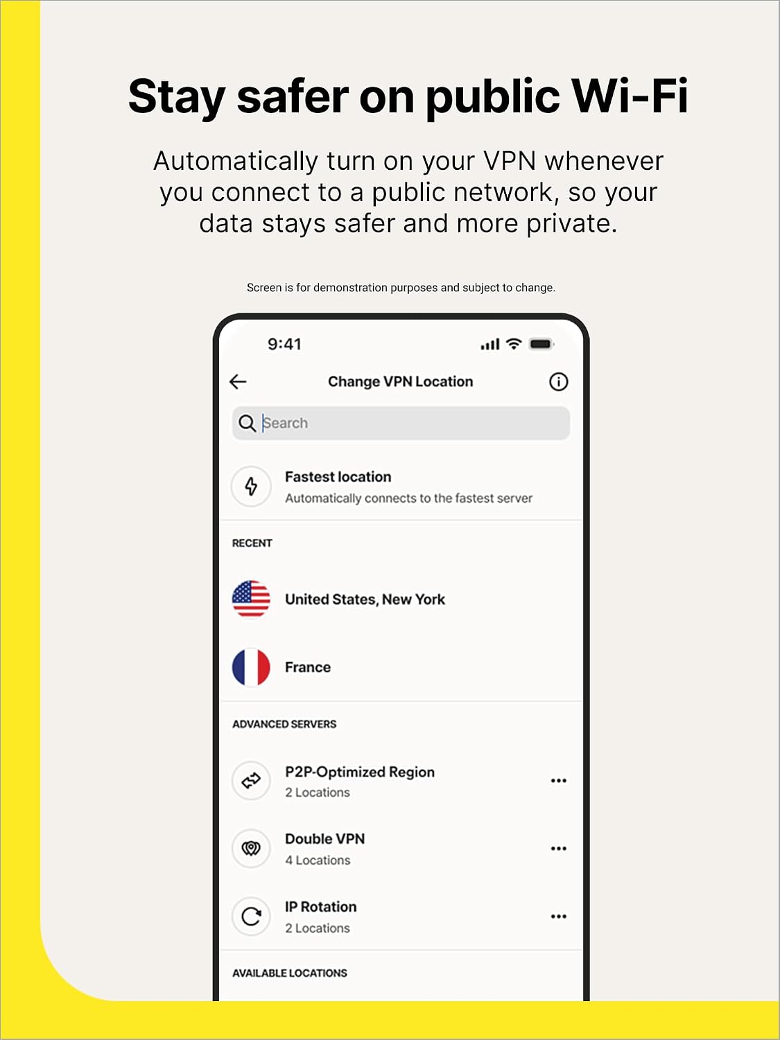 Detalle 1 de Norton VPN Standard for Up to 5 Devices, with Auto-Connect and Location Switching