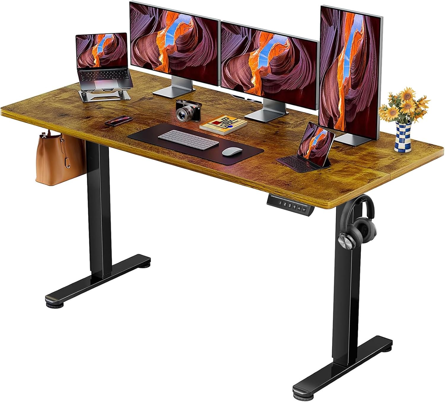 Detalle de ErGear Escritorio Elevable 160x80 cm