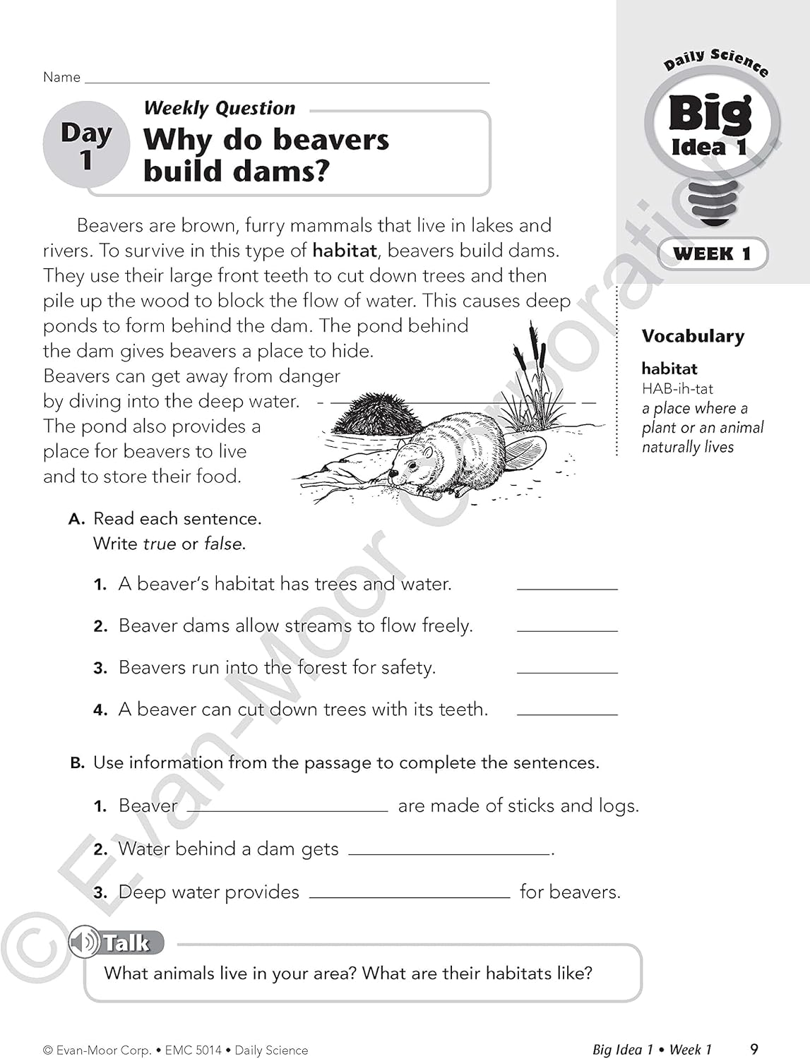 Thumbnail 5 de Evan-Moor Daily Science Grade 4 Workbook